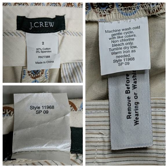 J Crew Mahali Dot Jubilee Short - Size 2 - EUC - Picture 7 of 7